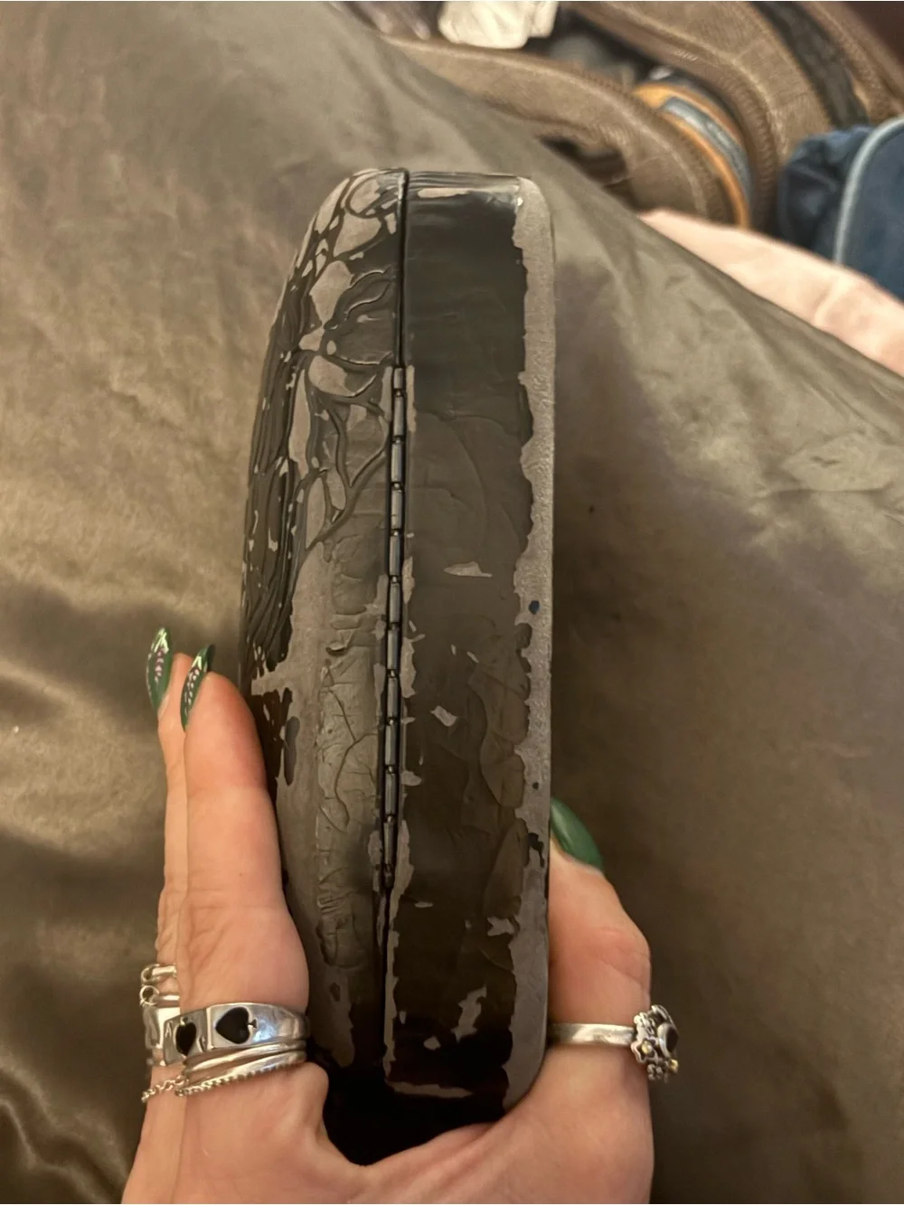 Black Medusa Versace Sunglasses Case